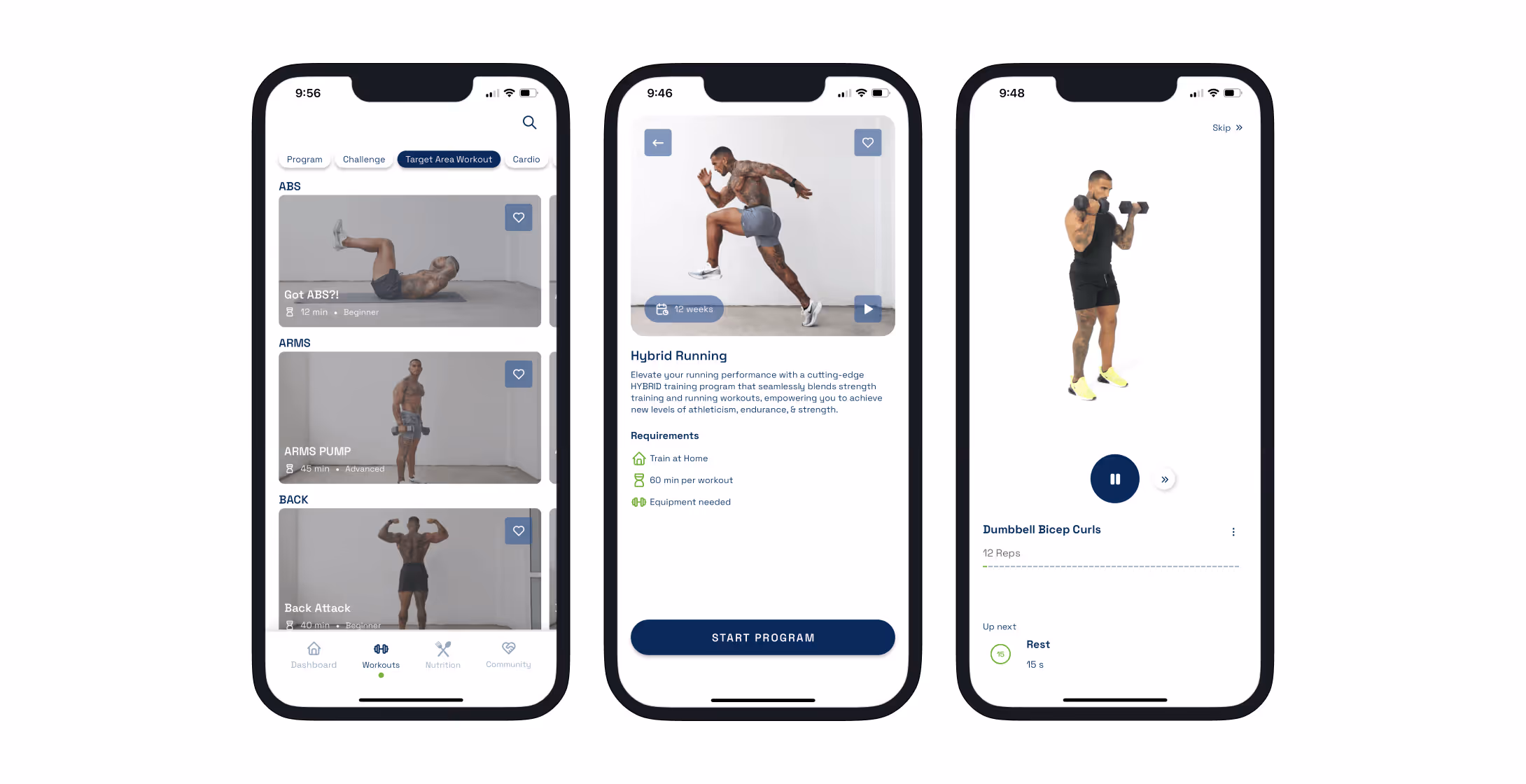 Tailor-made programs, on-demand workouts, and flexible schedules
