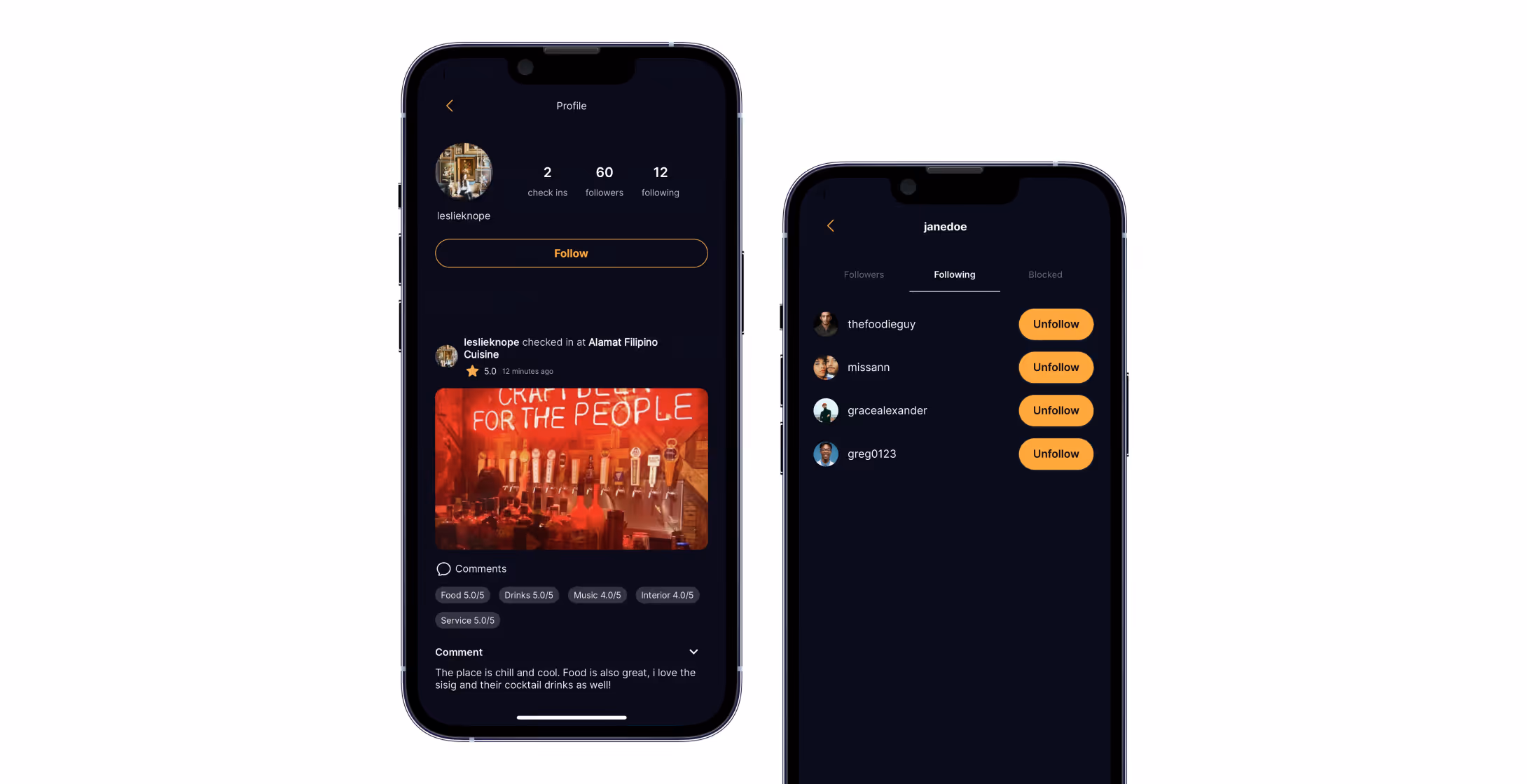 Personalized social connections & feeds