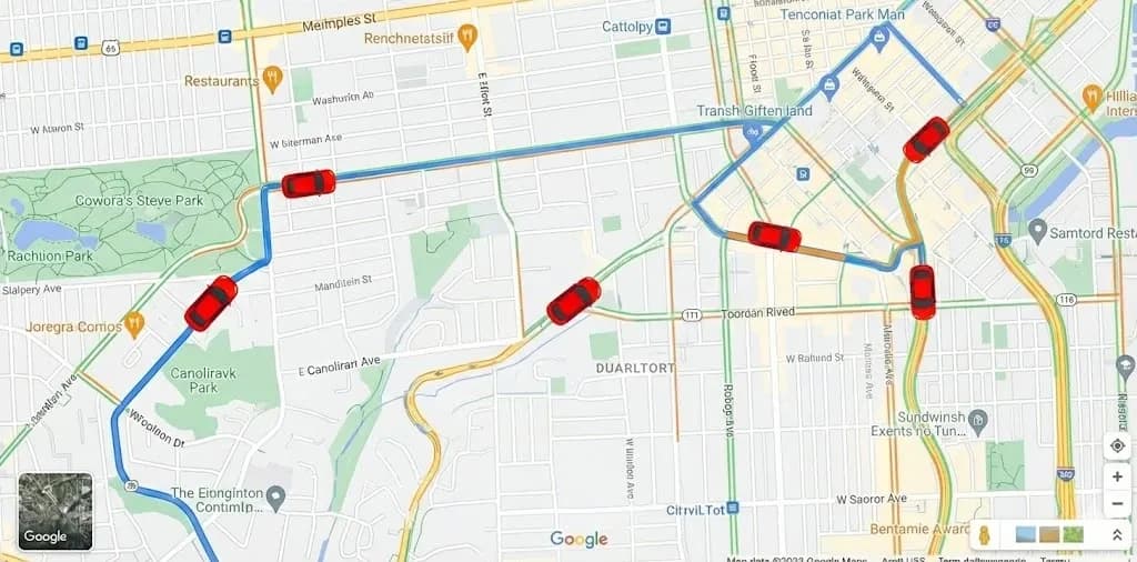 Using Google Maps to Optimize Delivery Routes
