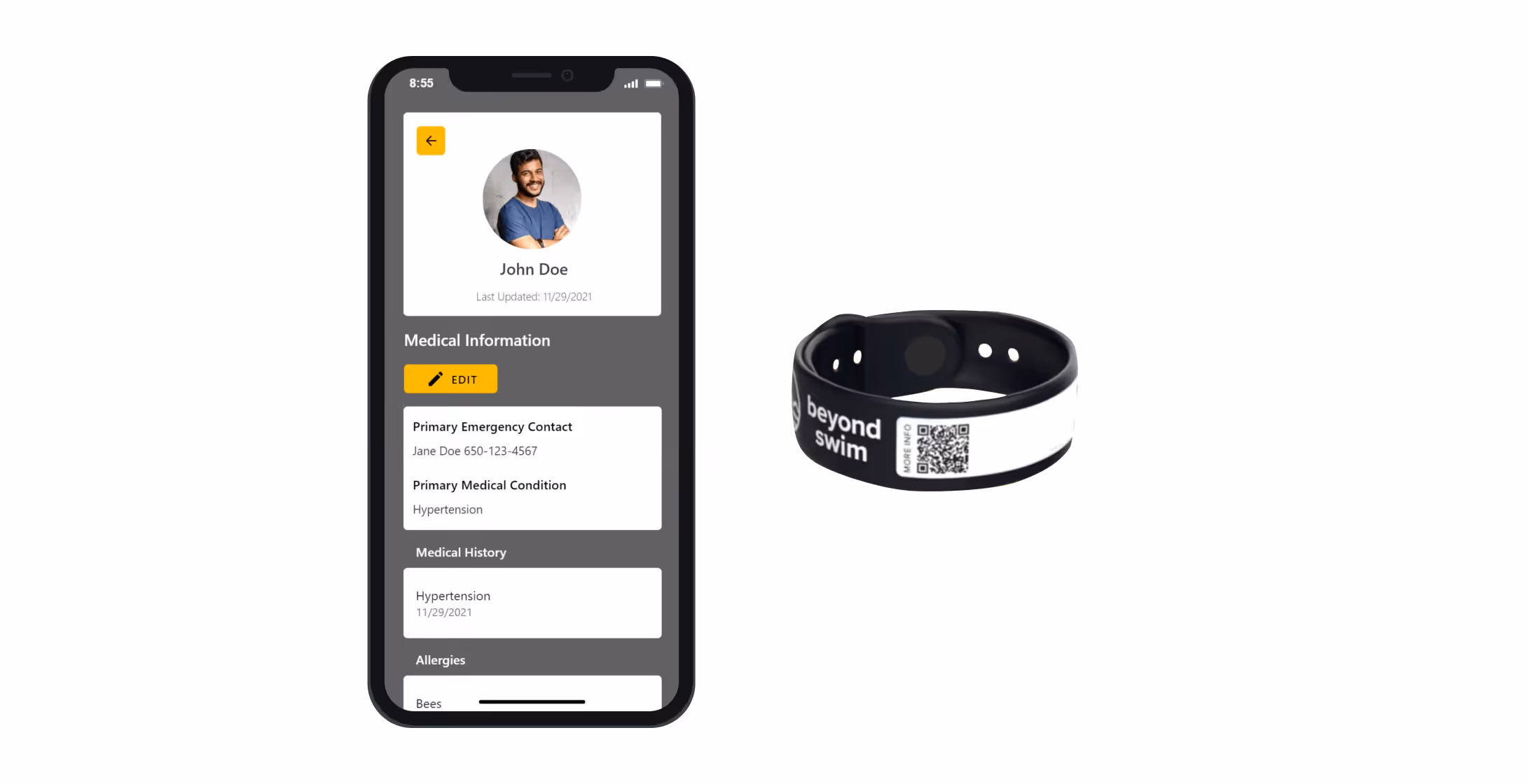 Wearable safety for athletes