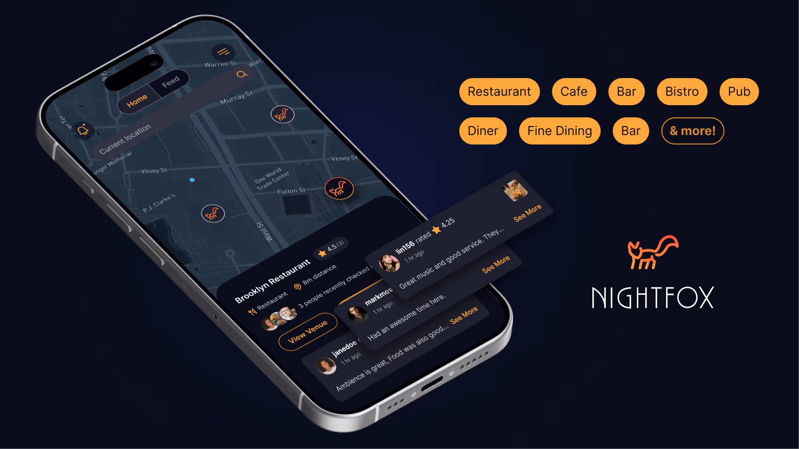 Stop Guessing Where to Go Out, NightFox App Shows the Real Scene