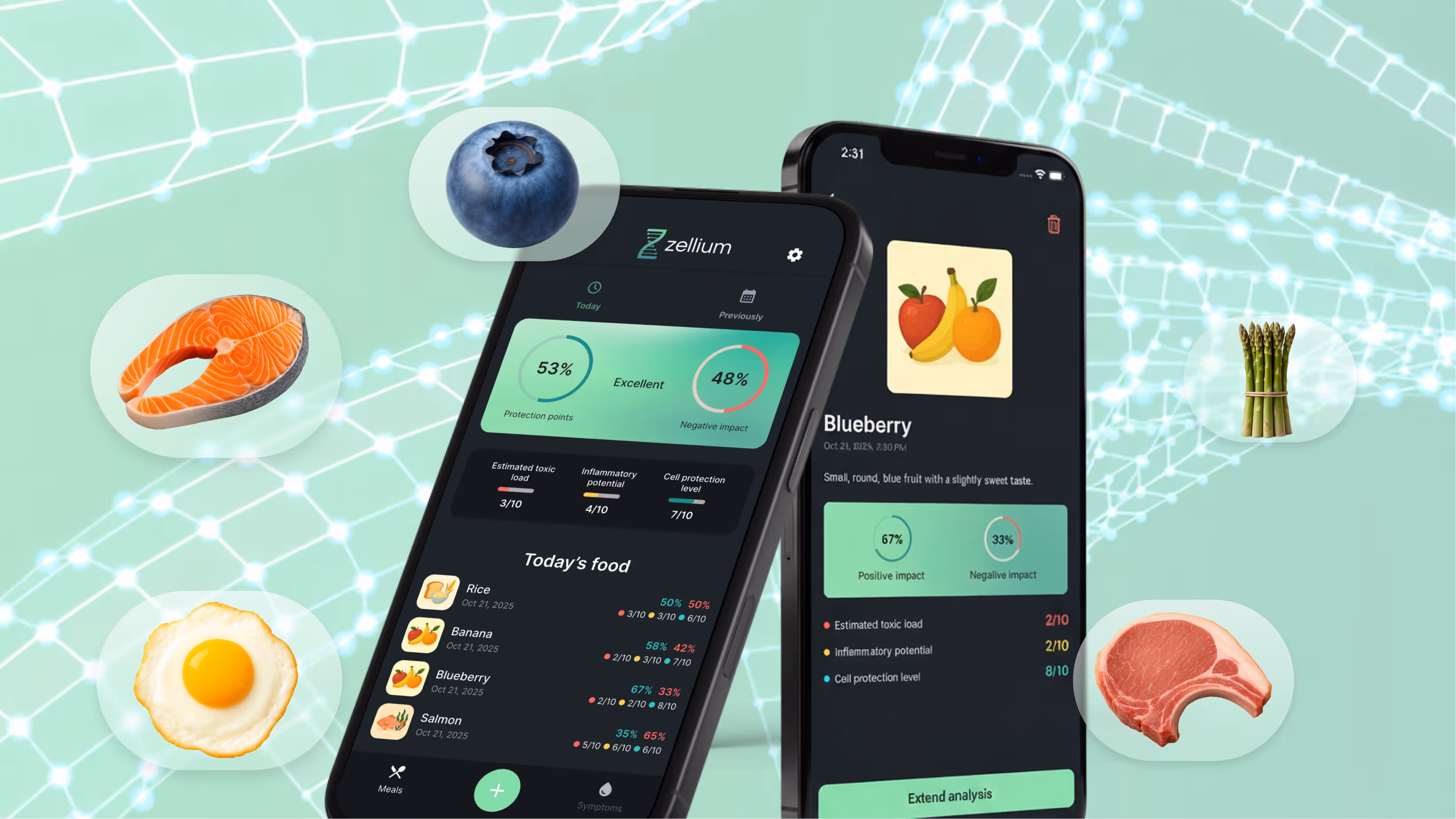 Zellium: The Nutrition App That Goes Beyond Calories